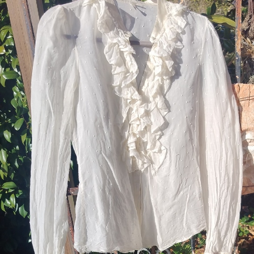 Joie Most Romantic Button-down Blouse Medium